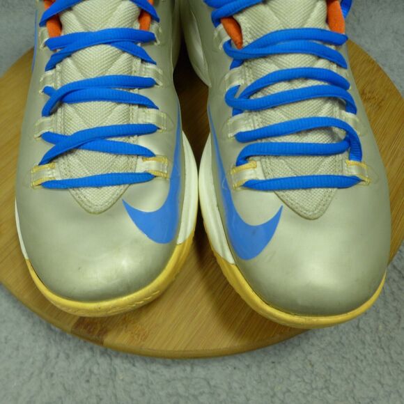 Nike Zoom Kevin Durant 5 Birch Sneakers Men's Size 11.5 Gray Shoes 554988-200 - Picture 8 of 13